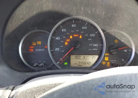 2012 Toyota Yaris Le из США, поврежденный, VIN JTDJTUD36CD512270